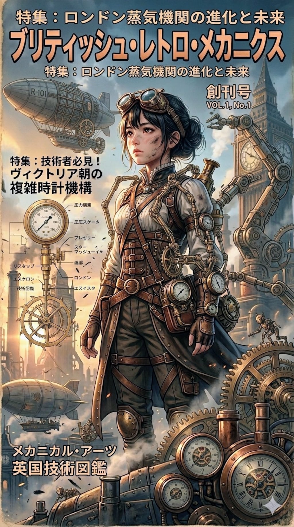 すちーむぱんく専門誌のお姉やん