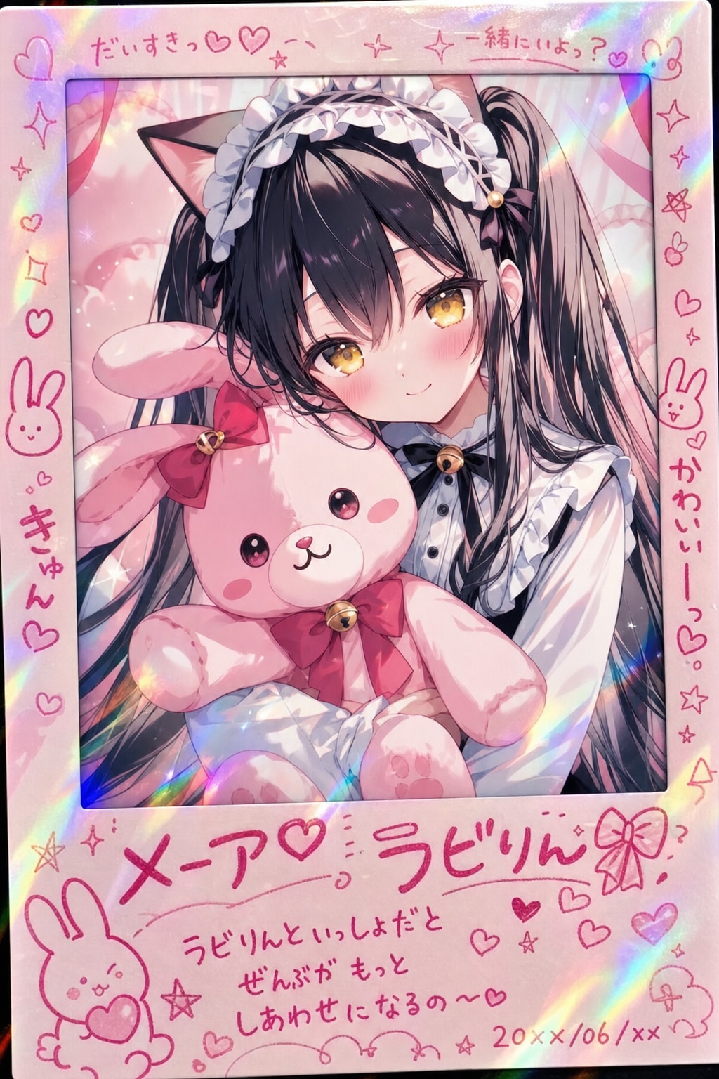 メーアとラビりんはずっと仲良し！