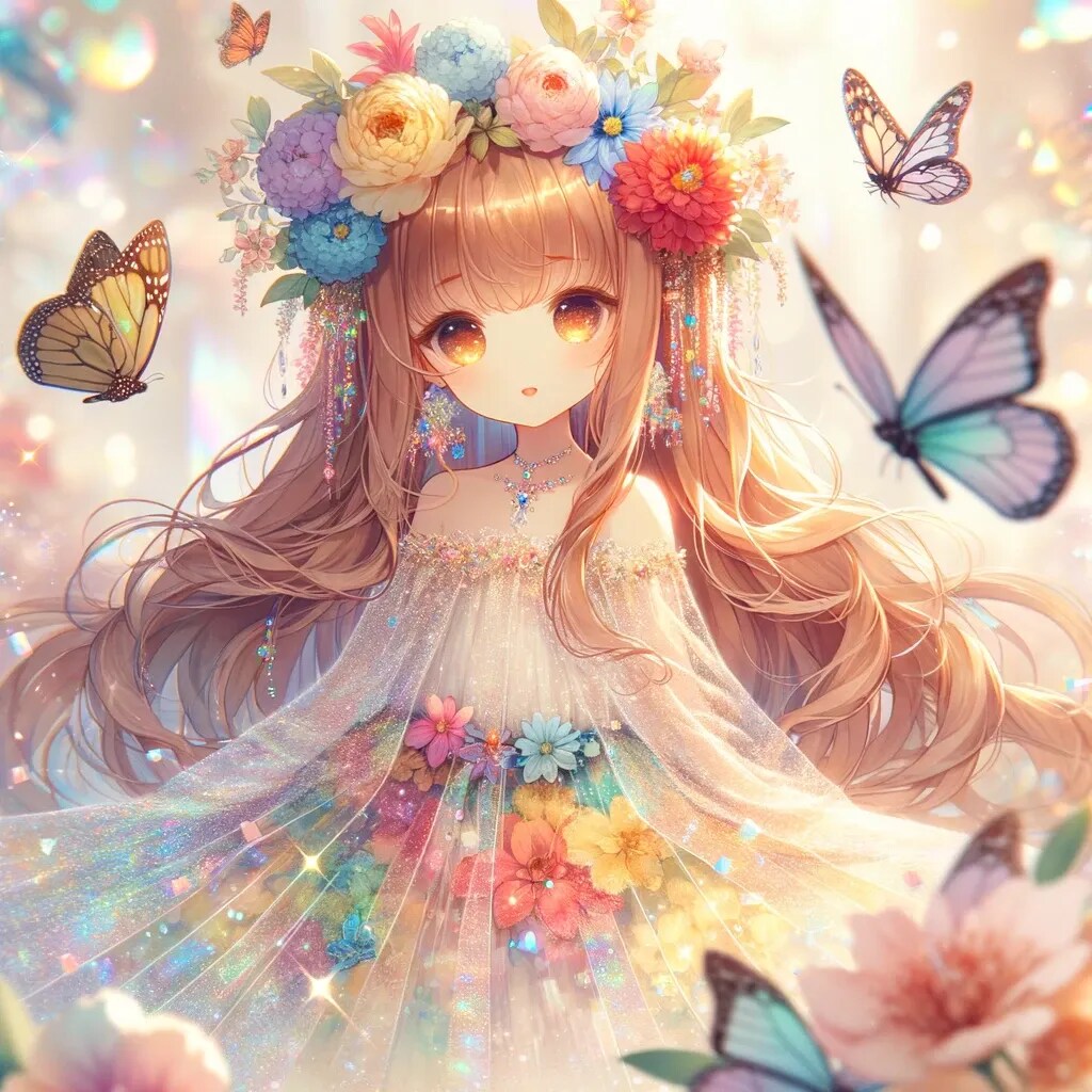 花の妖精＜茶髪ver＞