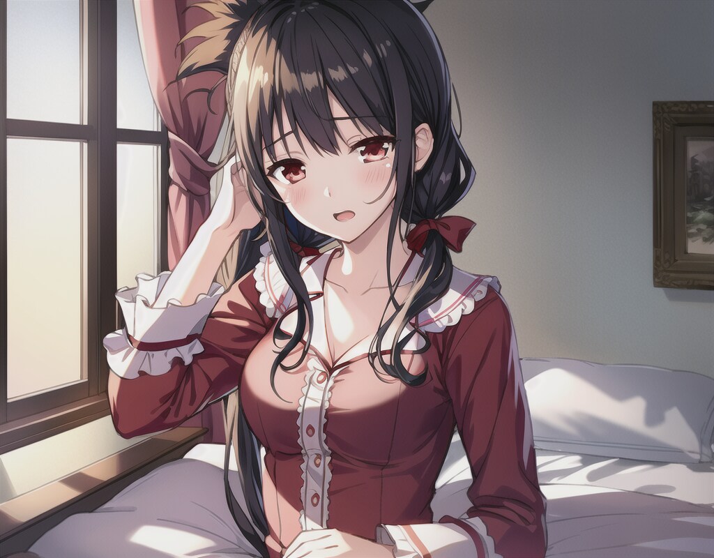 寝癖の酷い朝