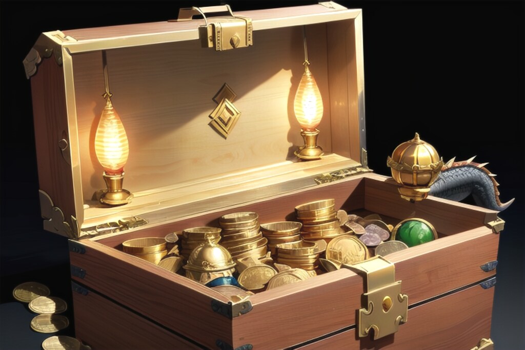 ドラゴンの遺した宝物