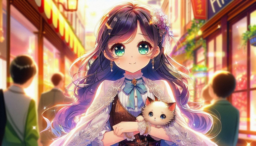 異世界から来てしまった女の子