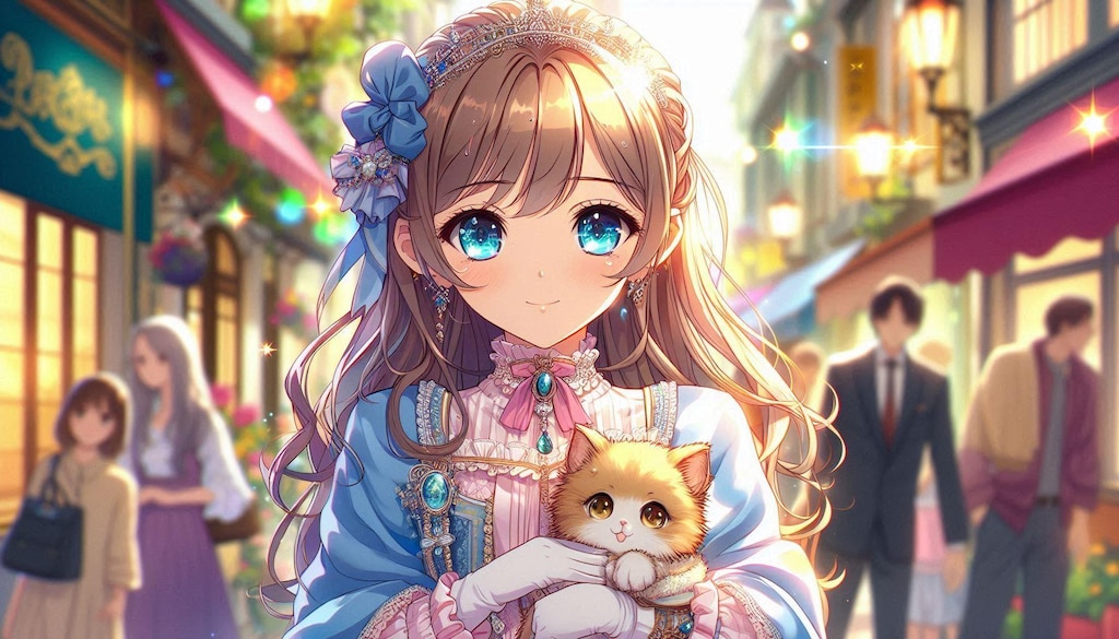 異世界から来てしまった女の子