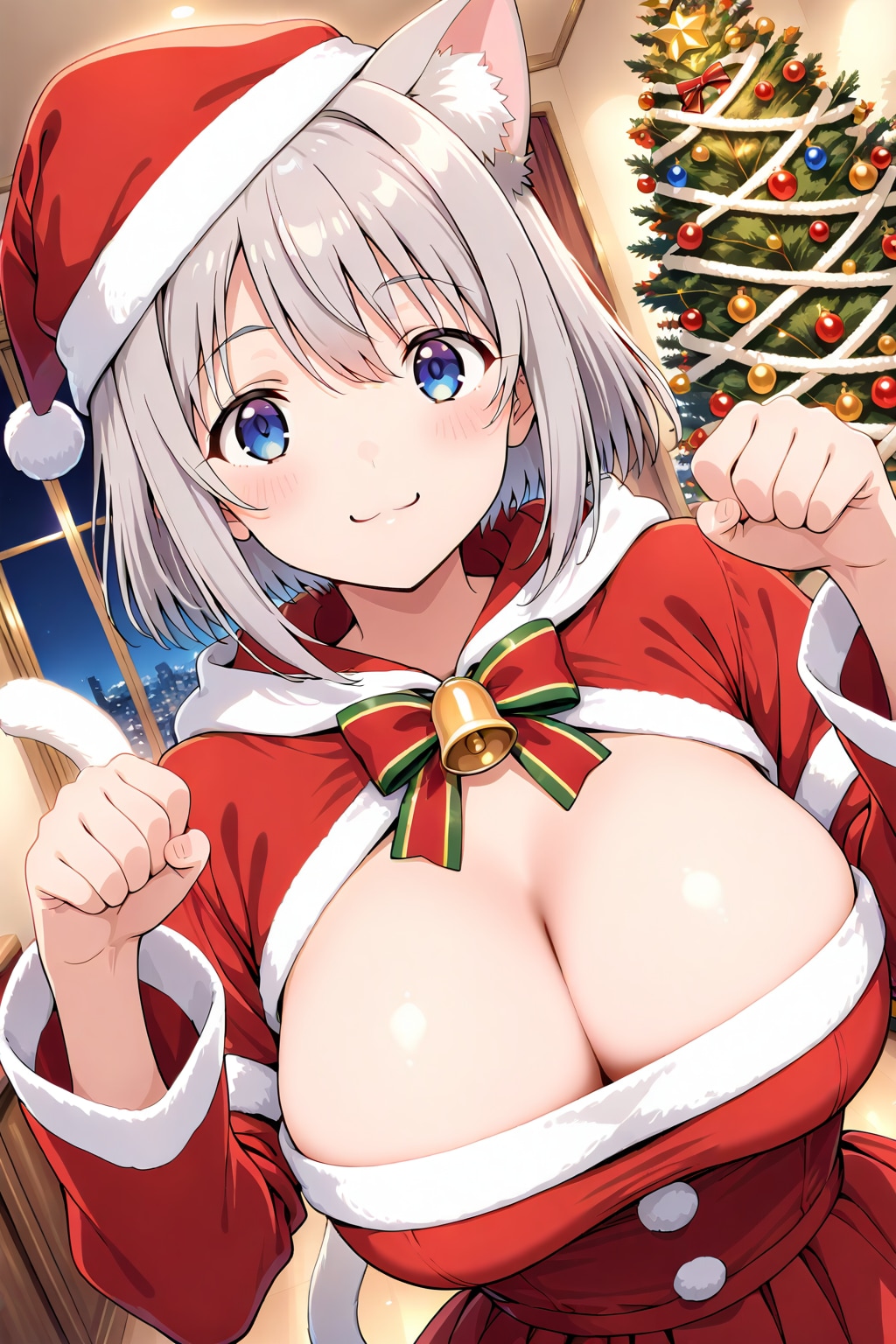 猫耳サンタガール