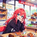 カラフルドーナツショップ 2枚目