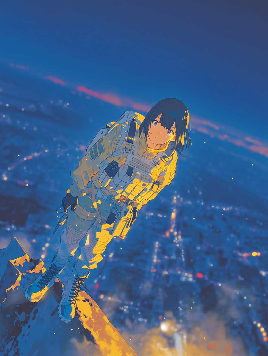 【夜明けに近付く】