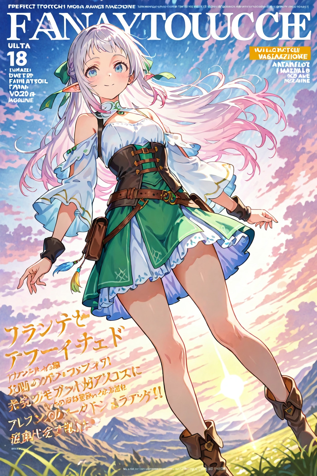 ファンタジーコミック雑誌。