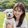 犬を連れて 3枚目