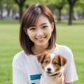 犬を連れて 2枚目