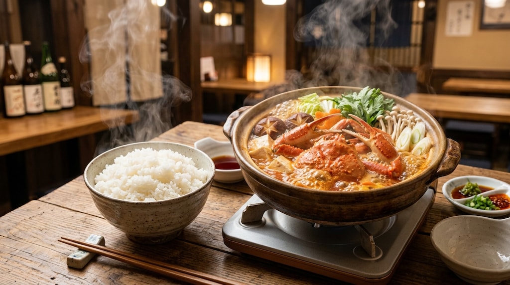 摩訶不思議食堂の蟹鍋
