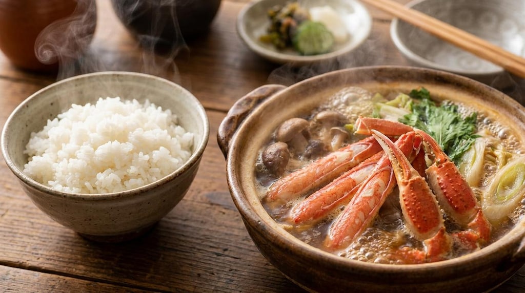 摩訶不思議食堂の蟹鍋