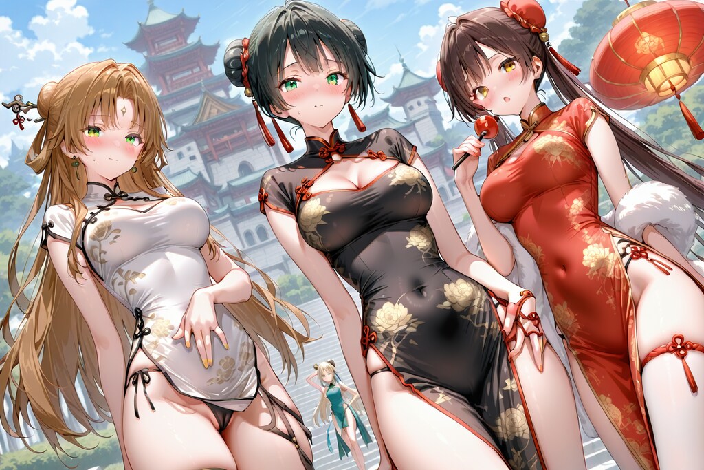 チャイナドレスの姫