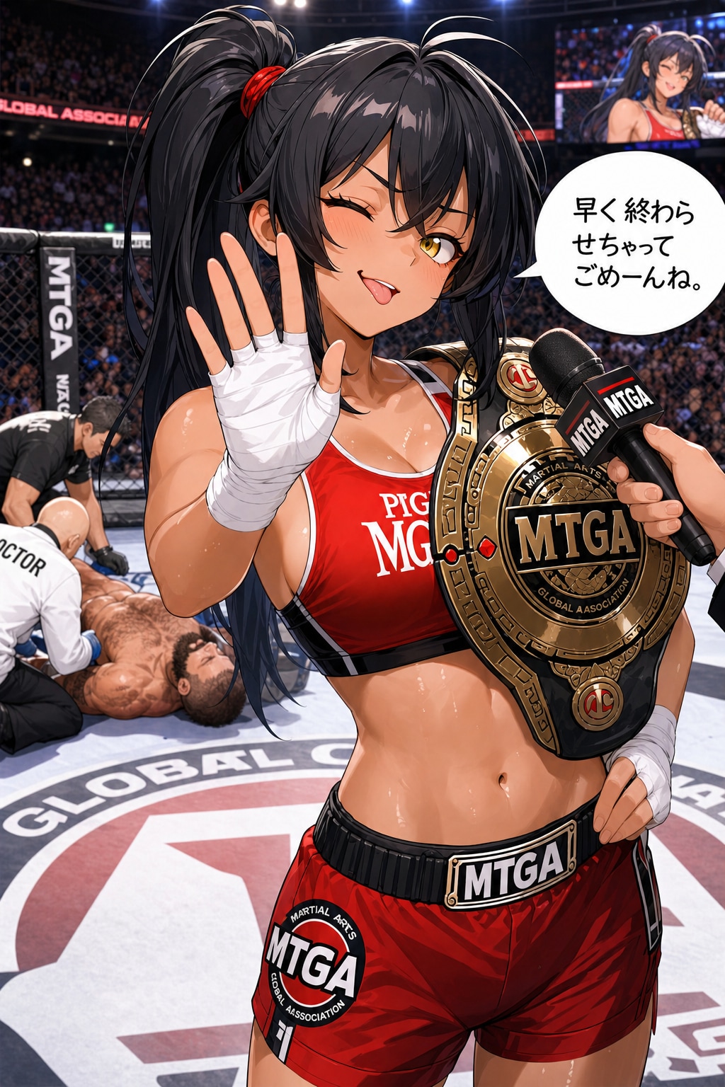 格闘家さん