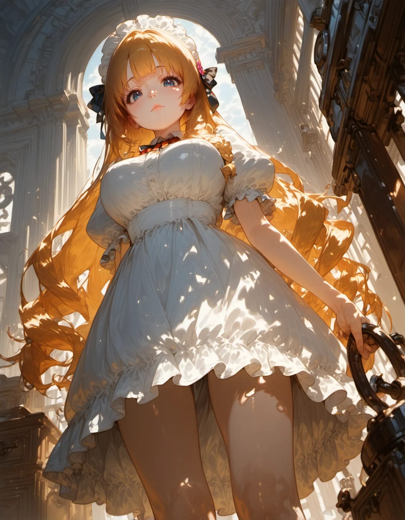 Maid Under the Grand Arch | の人気AIイラスト・グラビア