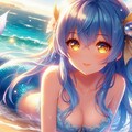 人魚の撮影会 2枚目