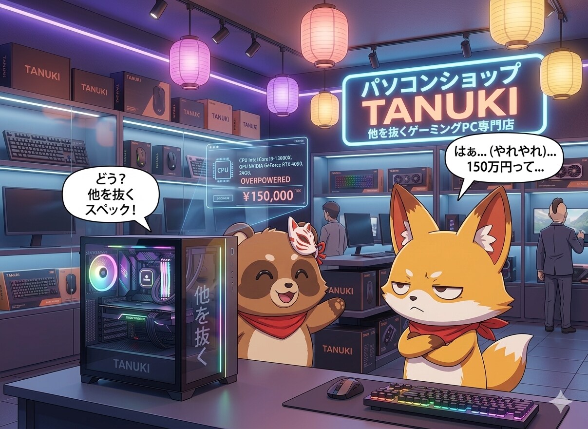 タヌキPC | の人気AIイラスト・グラビア