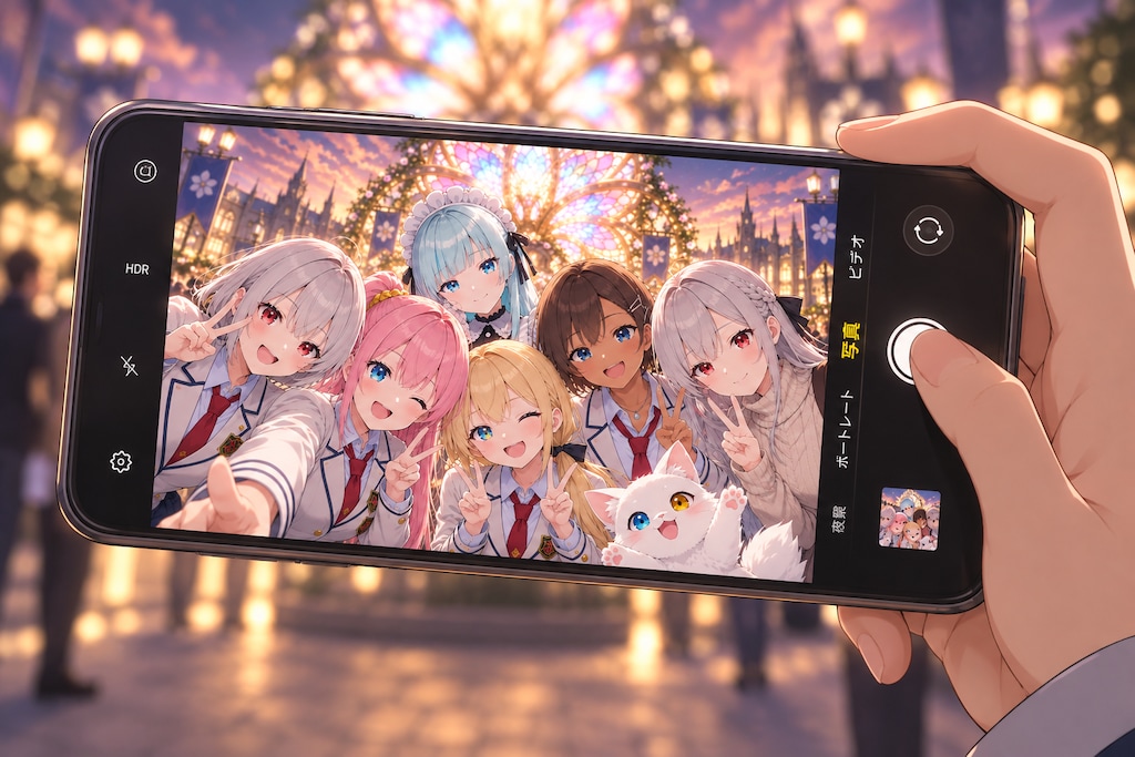 結び　咲いた花と、わたしたち。