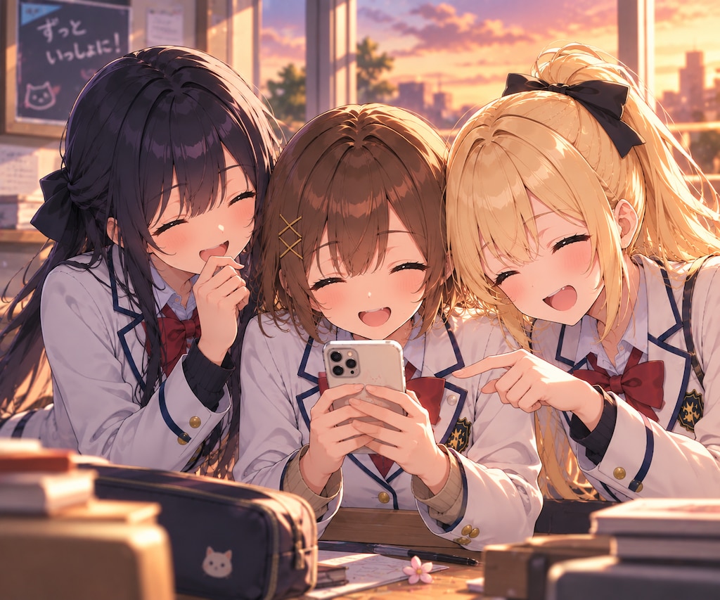 結び　咲いた花と、わたしたち。