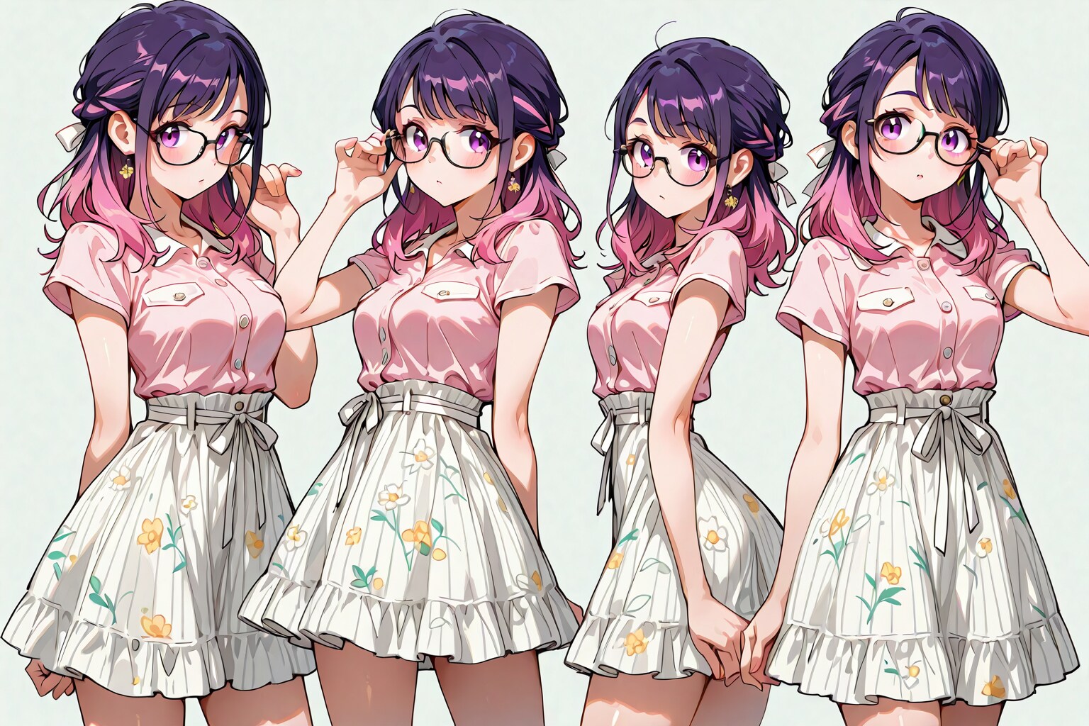 何故か4人生成されてしまう | の人気AIイラスト・グラビア