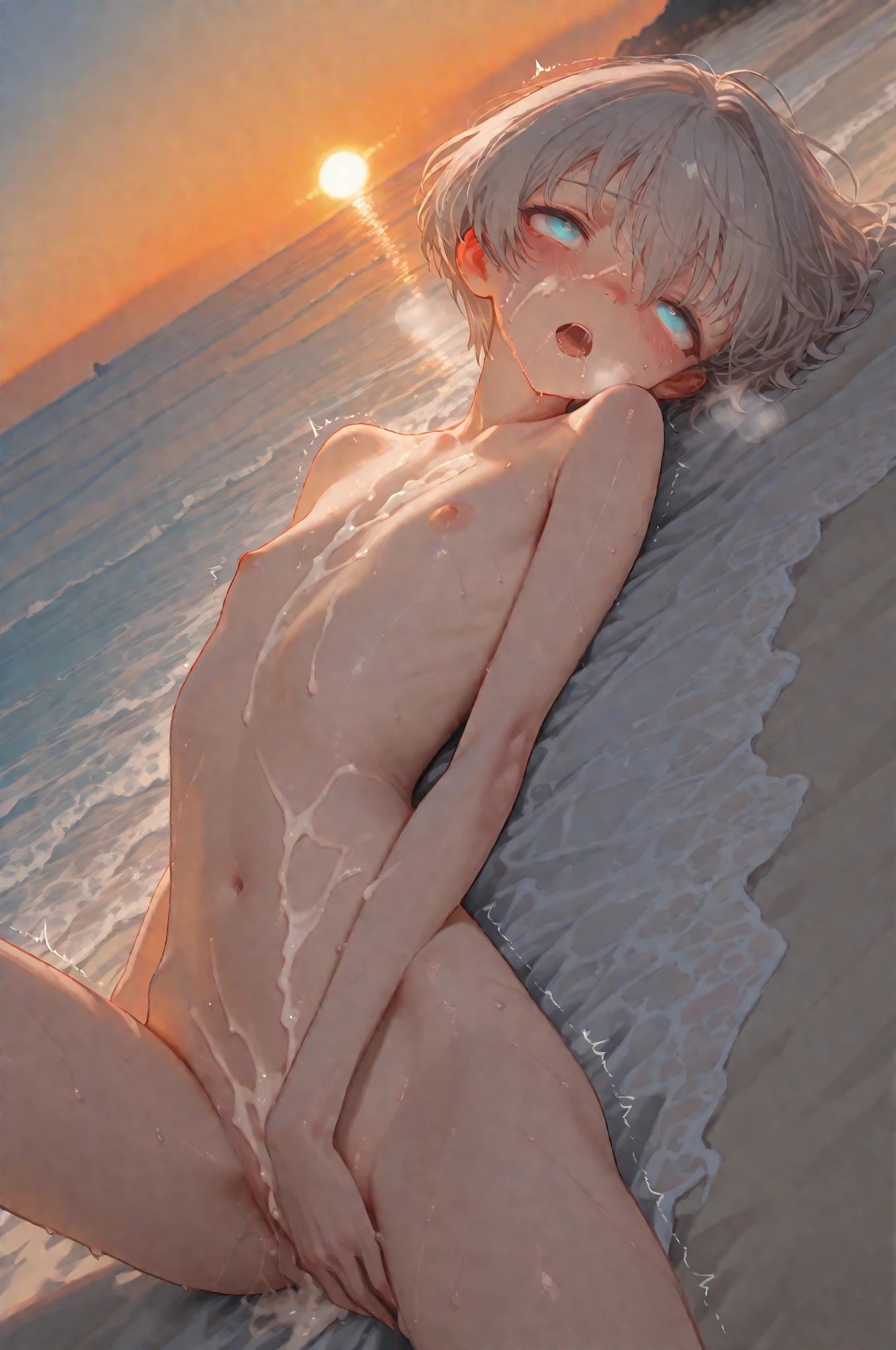 アヘ顔のドイツ艦