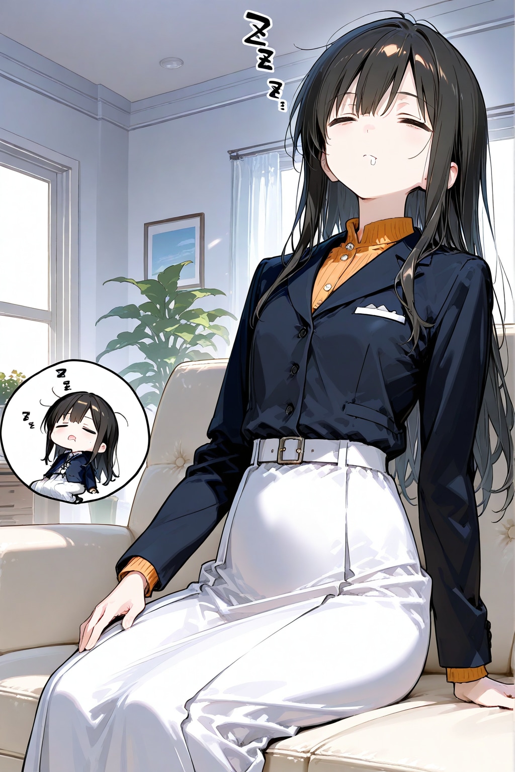 夢の中でも居眠り