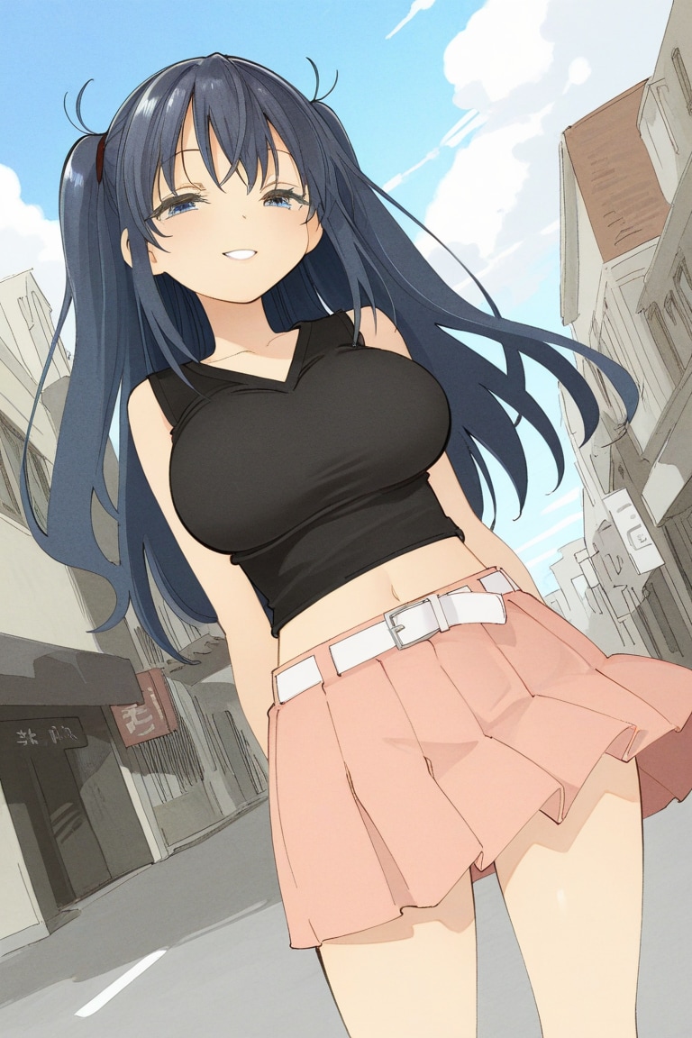 街で見かけたイケイケの女の子 | の人気AIイラスト・グラビア