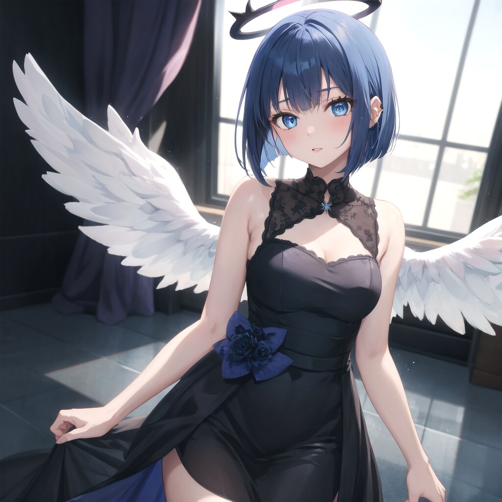 クールビューティーな天使 | の人気AIイラスト・グラビア