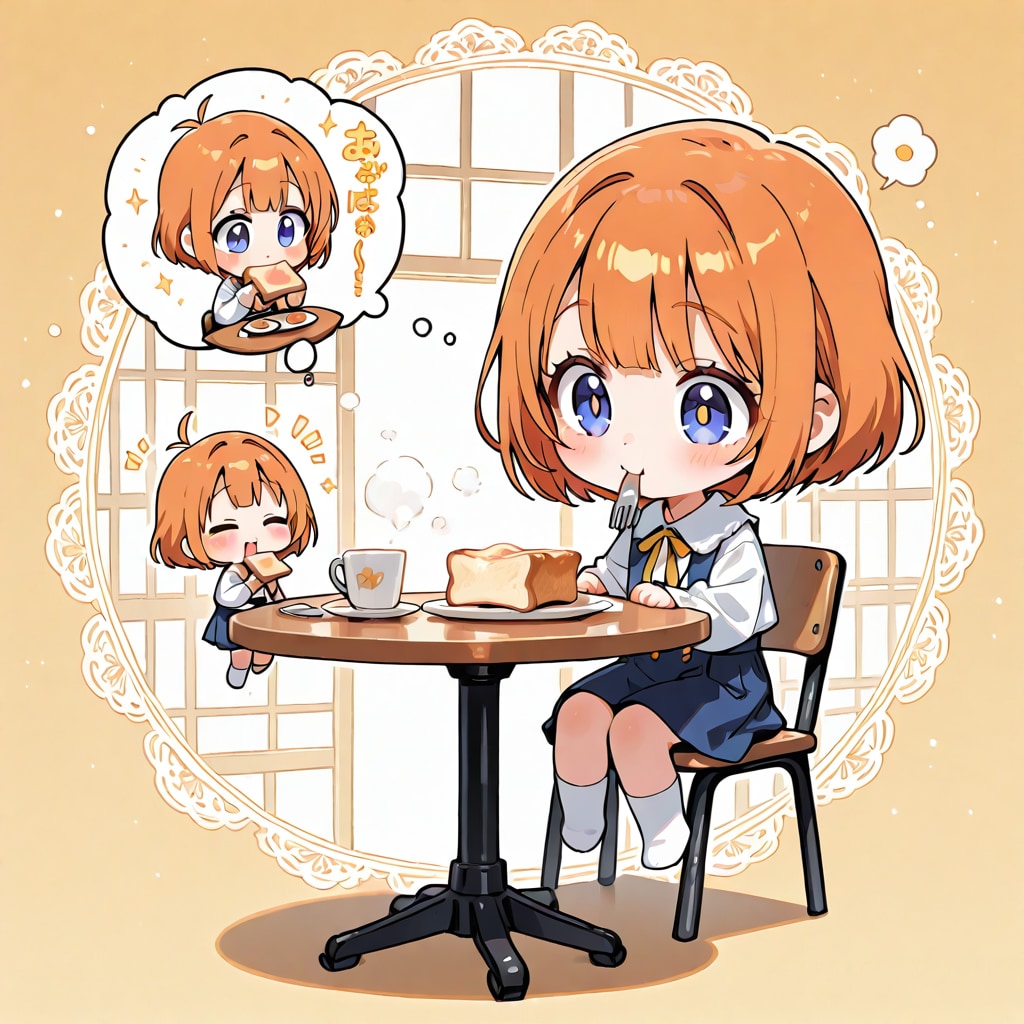 幸せの朝食