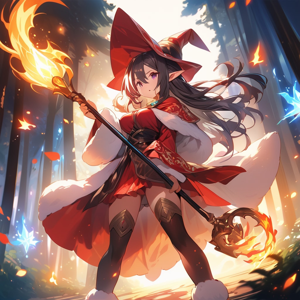 魔導士ダークエルフさん