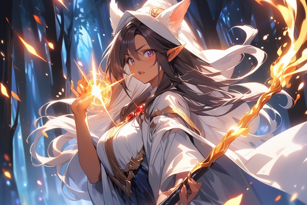 魔導士ダークエルフさん