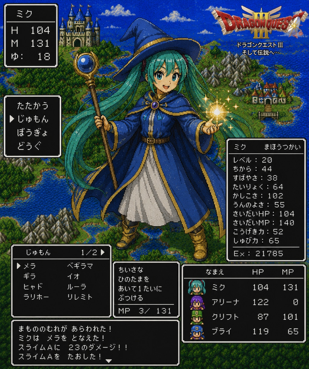 魔法使いミク2