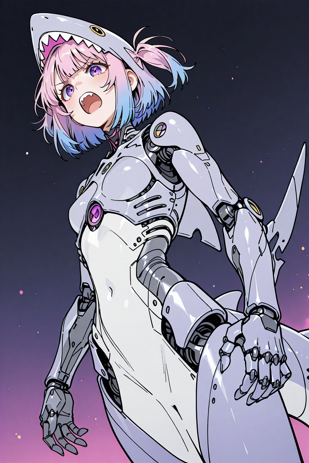 ちちぷい生成メカ娘　サメ
