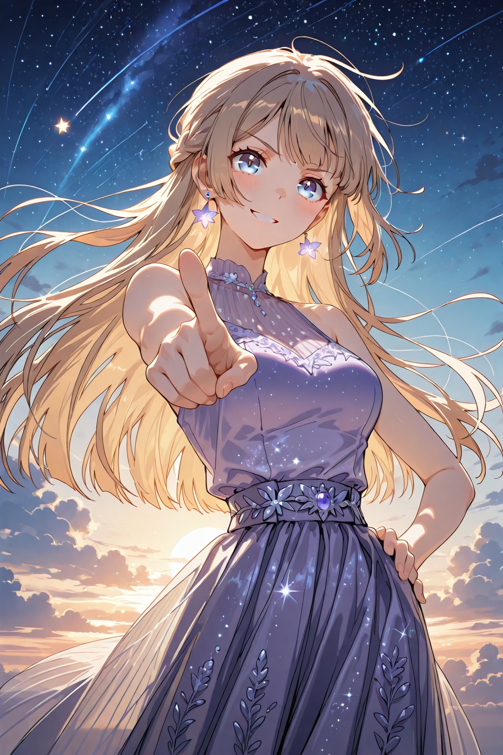 ちちぷいの流れ星に！