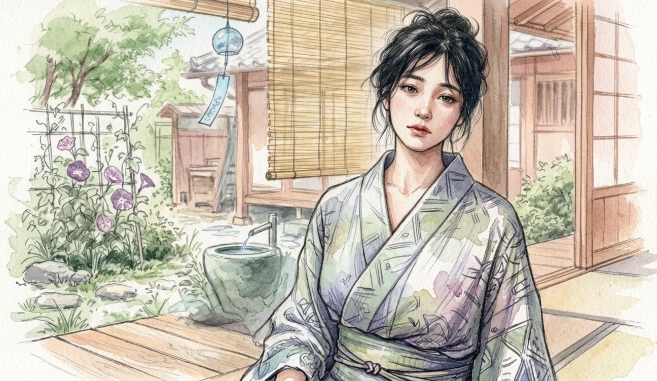 気怠げな浴衣美人 | の人気AIイラスト・グラビア