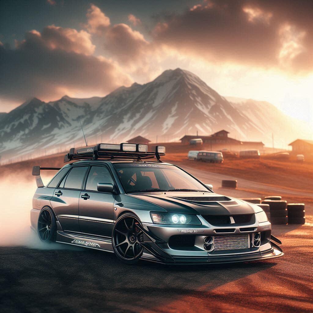 ランサーエボリューション９のドリ車