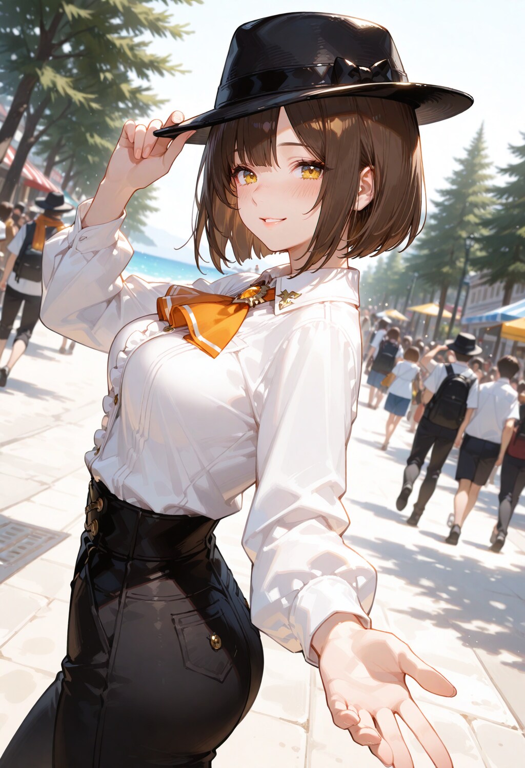 参りましょう、お嬢様。