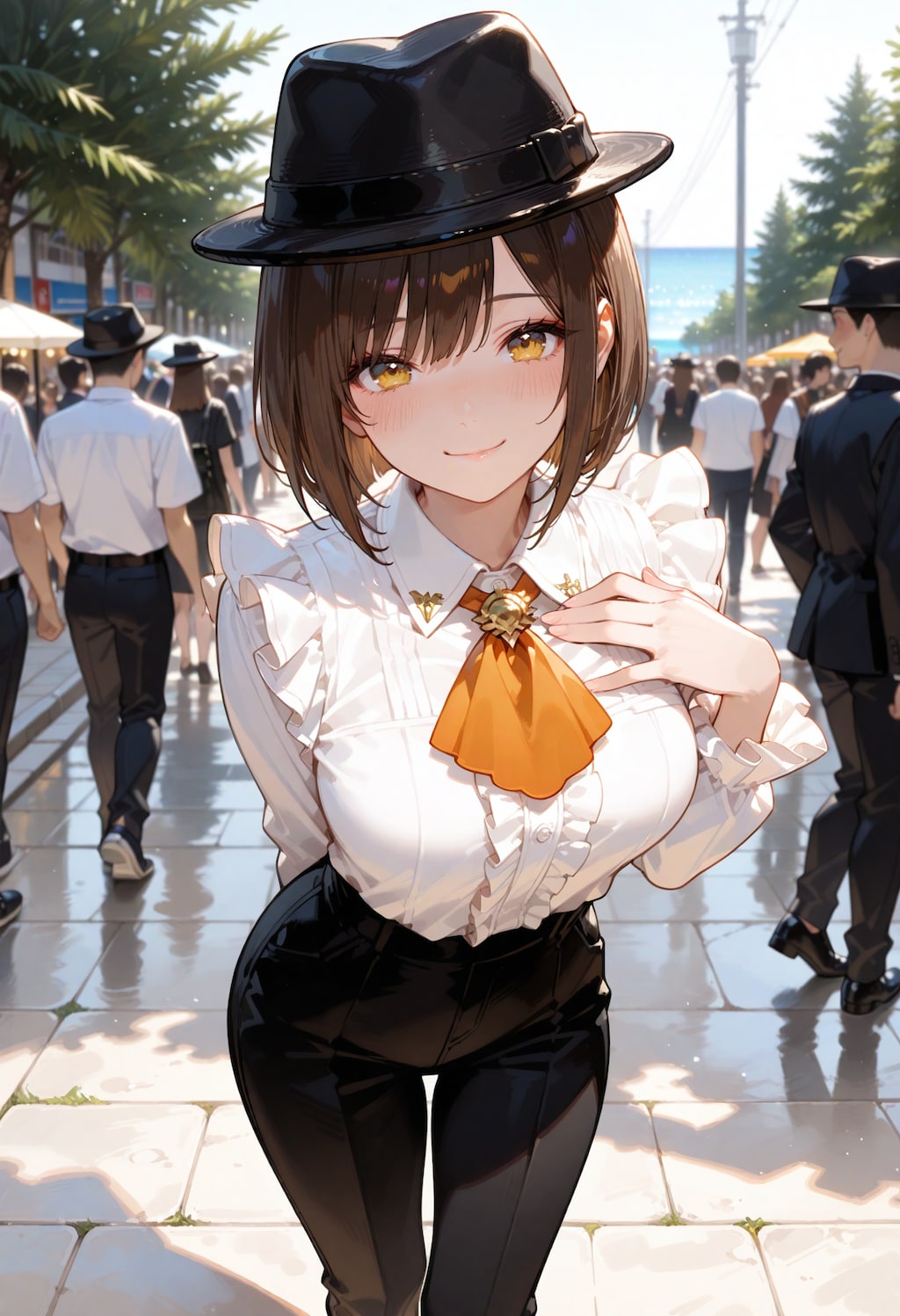 参りましょう、お嬢様。