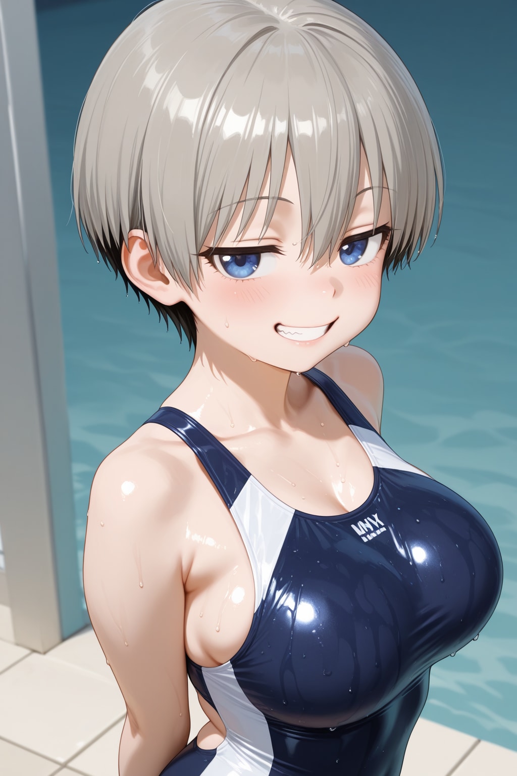 宇○花水着