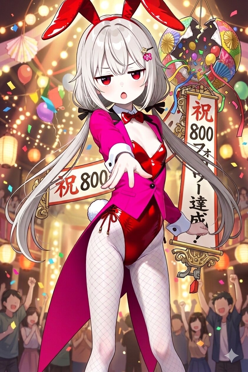 祝800フォロワー達成！ありがとうございます！