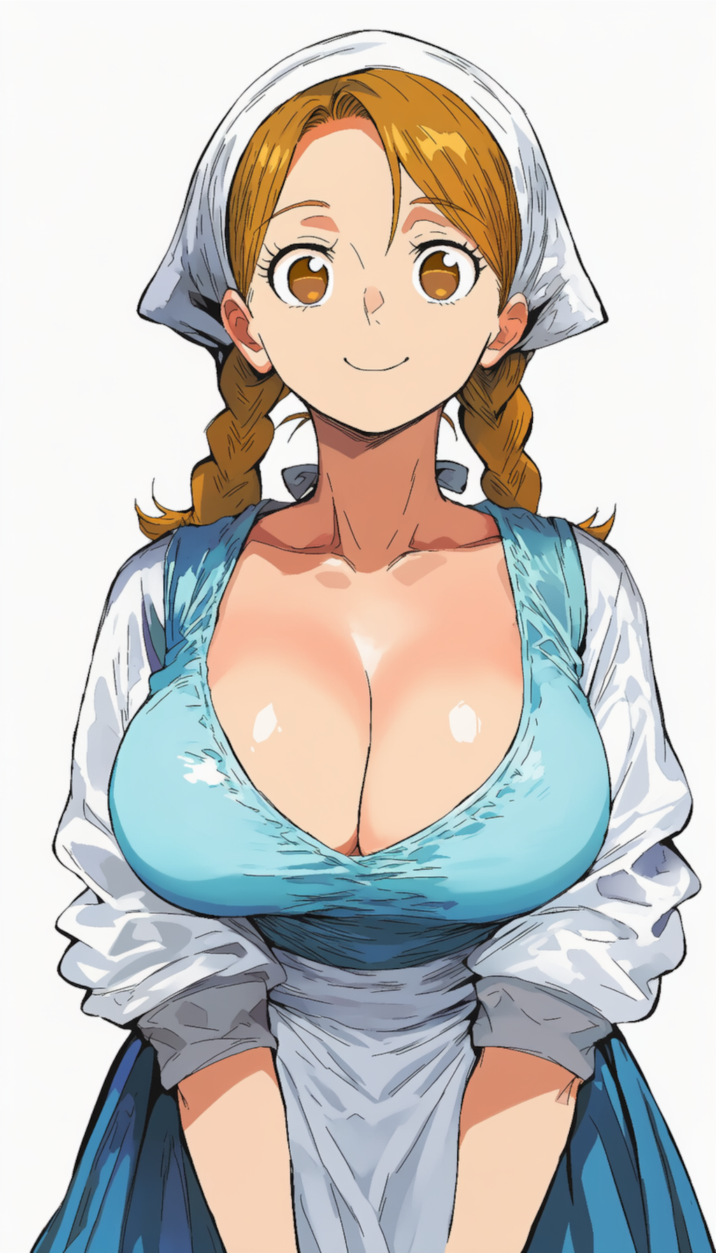 触手に襲われた娘