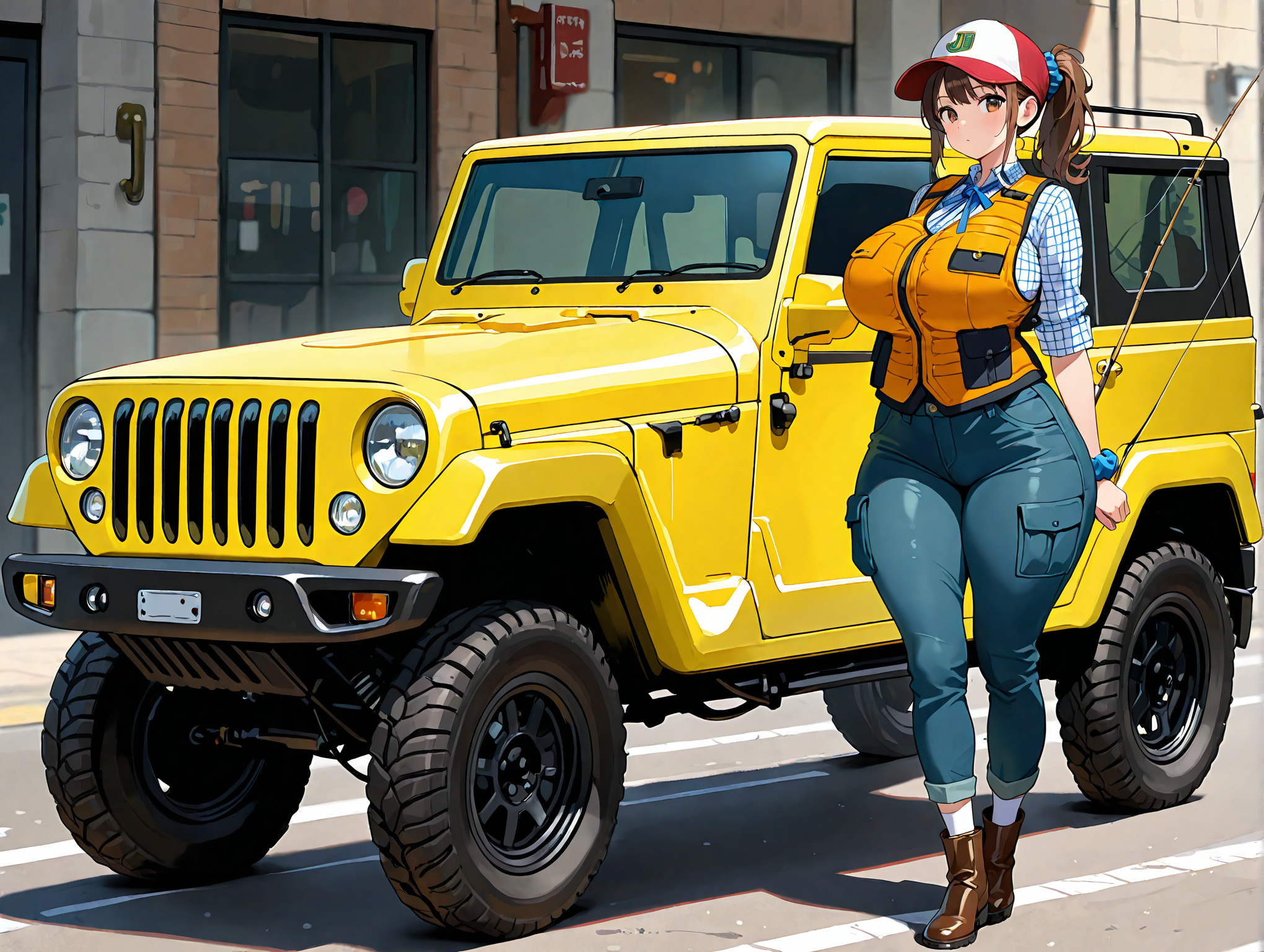 プロンプトにjeepを入れてみた | の人気AIイラスト・グラビア