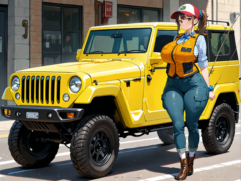 プロンプトにjeepを入れてみた