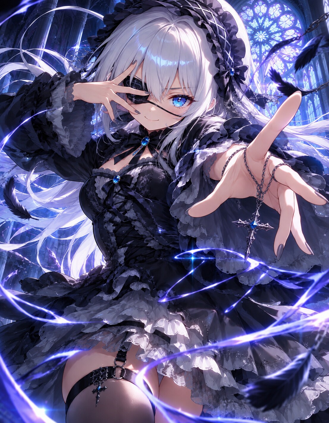 『EYE OF THE ABYSS ―深淵の魔眼―』 | の人気AIイラスト・グラビア