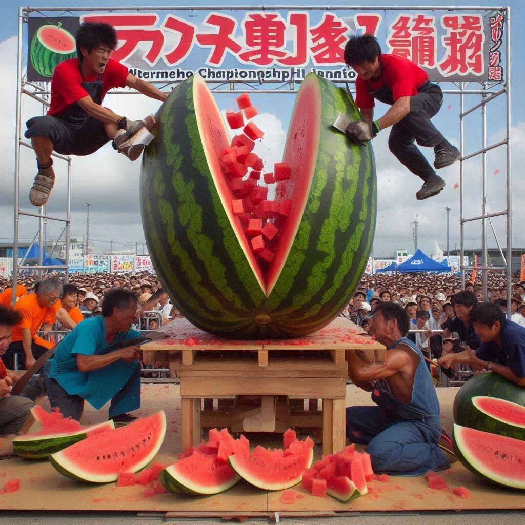 スイカ割り選手権