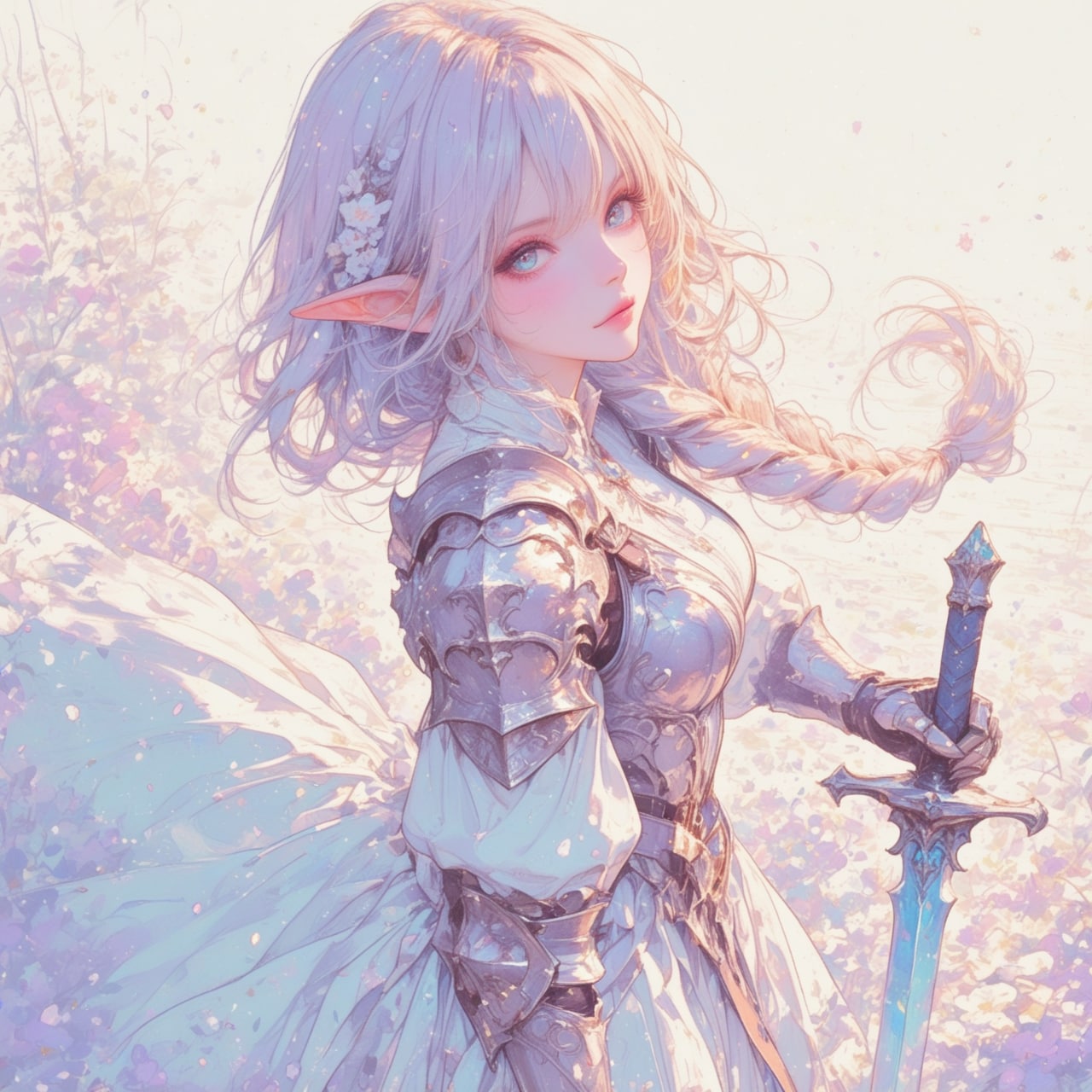 紫光のエルフ