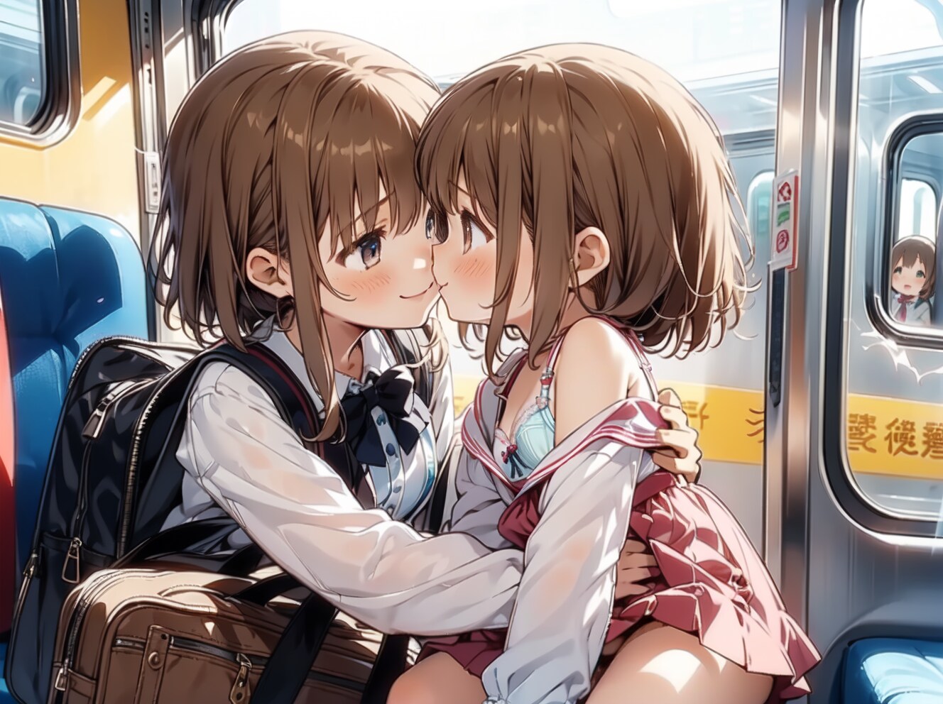 がまんできないよね、わたしもだよ