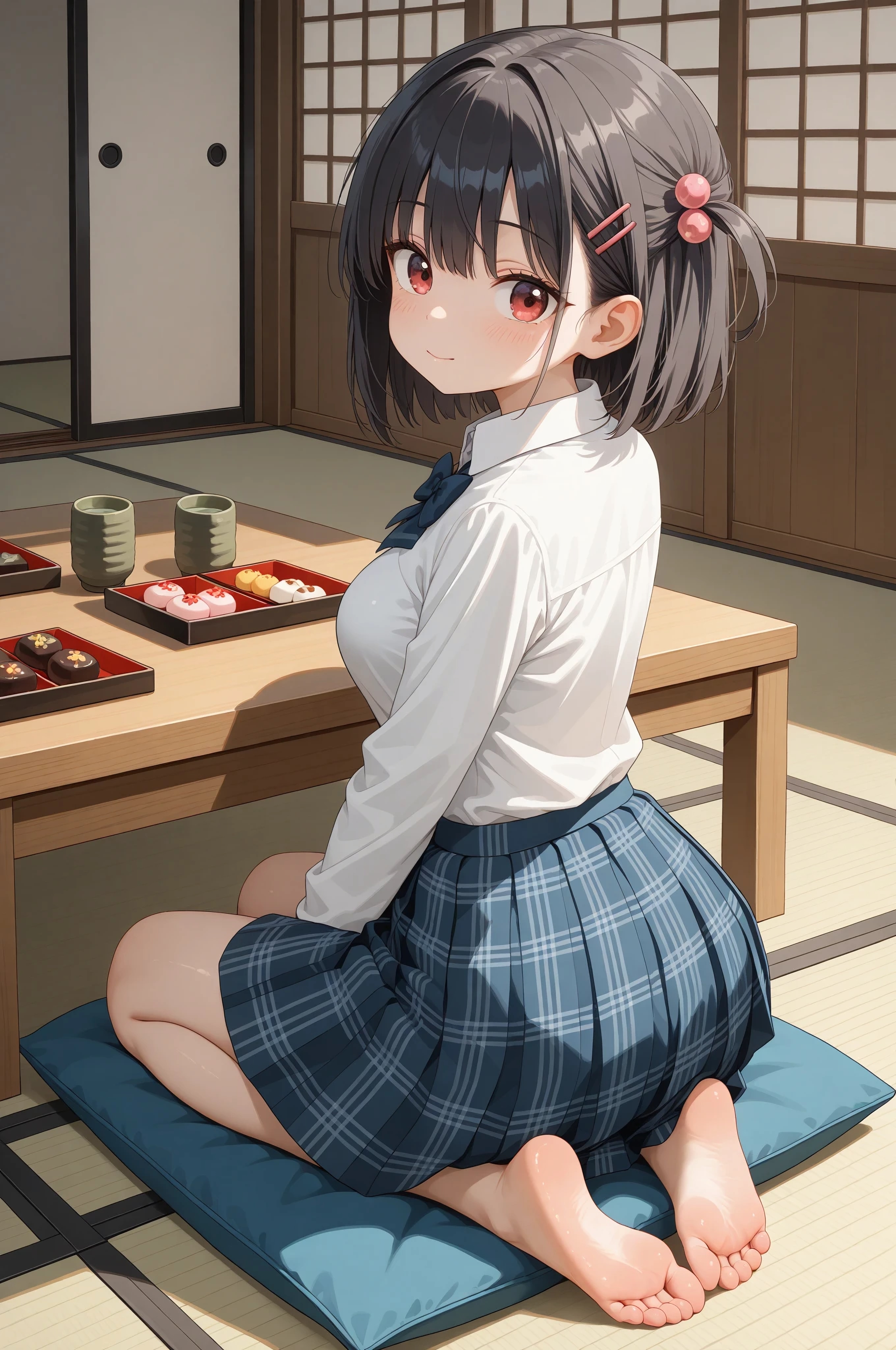 日本人なら緑茶と和菓子だよね