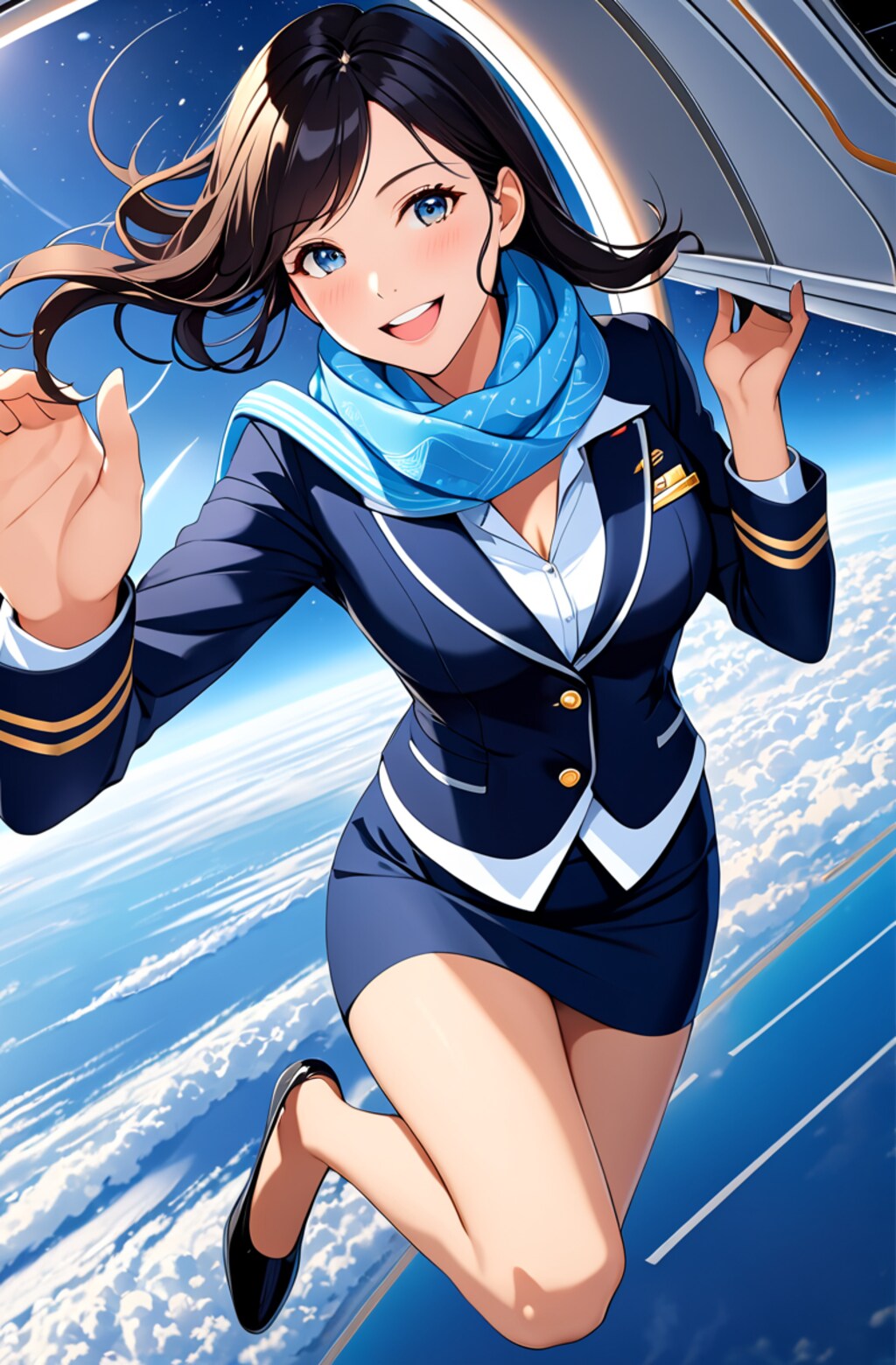 キャビンアテンダント #2　宇宙旅客機