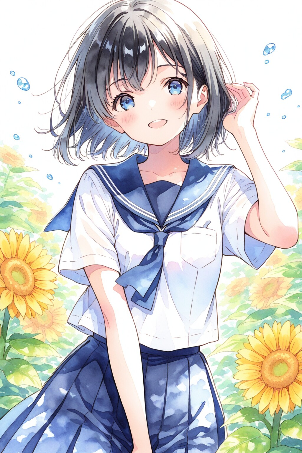 夏の少女 | の人気AIイラスト・グラビア