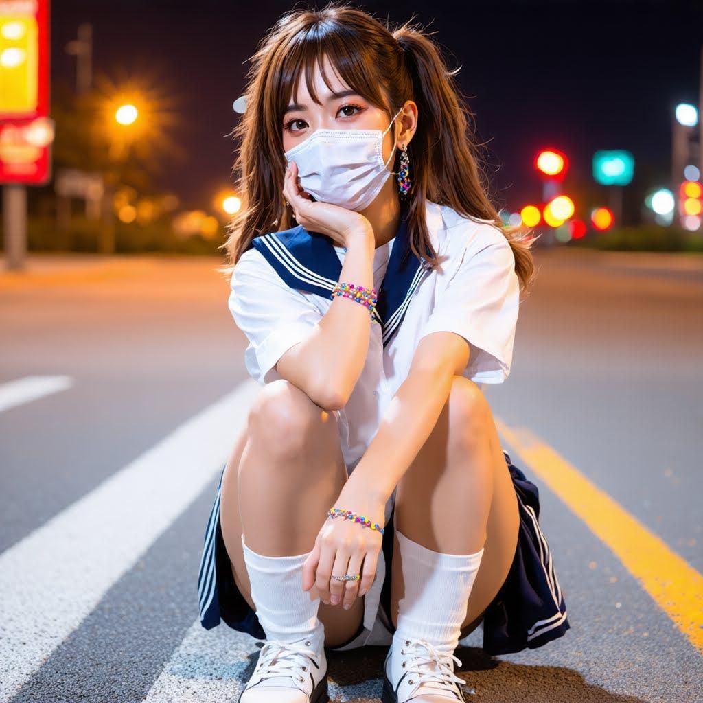 夜にほどけたマスク　―― ささやかな居場所を求めて